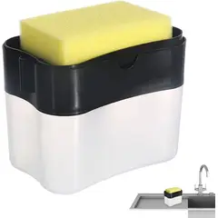 GENERICO - Dispensador de Jabón Líquido para Cocina COLOR NEGRO