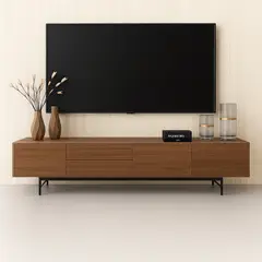 STARHOME - Mesa de TV 80 Abel color Bellota