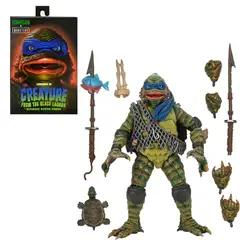 NECA - Tortugas Ninja TMNT Universal Monsters Leonardo Criatura