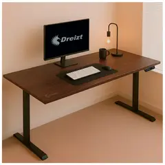 DREIZT - Escritorio Eléctrico XDesk Smart 150x60 Caramelo