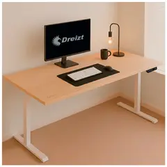 DREIZT - Escritorio Eléctrico XDesk Smart 150x60 Rovere