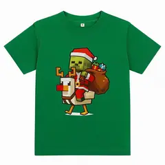 GENERICO - Polo Manga Corta de algodón Pima Unisex Navideños