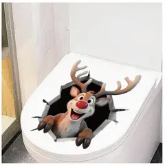 GENERICO - ADHESIVO NAVIDEŇO DE RENO