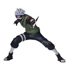 BANPRESTO - FIGURA COLECCIONABLE BANDAI DE NARUTO SHIPPUDEN VIBRAT STARS-A KAKASHI