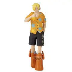 BANPRESTO - FIGURA COLECCIONABLE BANDAI DE ONE PIECE THE SHUKKO SANJI VER EGGHEAD V