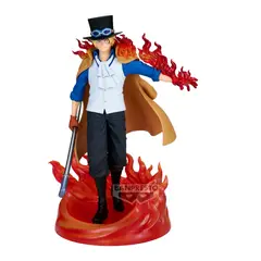 BANPRESTO - FIGURA COLECCIONABLE BANDAI DE ONE PIECE THE SHUKKO LOGIA-SABO-SPECIAL EDITION