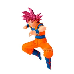 BANPRESTO - FIGURA COLECCIONABLE BANDAI DE DRAGON BALL SUPER MATCH MAKERS SUPER SAIYAN GOD SON GOKU VS BEERUS