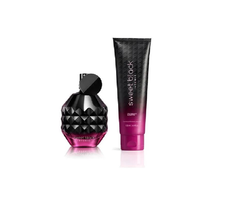 Perfume Sweet Black Intense mas locion -
