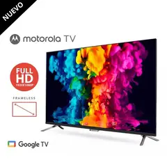 MOTOROLA - Televisor 43 FHD Smart Google TV con Bluetooth MOT43FLE11