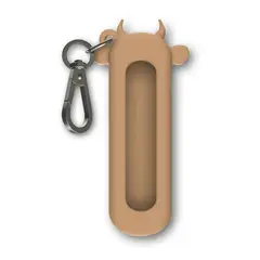 VICTORINOX - Estuche de silicona para navajas Cow color Marrón