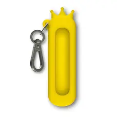 VICTORINOX - Estuche de silicona para navajas Crown color Amarillo