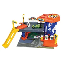 SUNTOYS INTERNATIONAL COMPANY - Garaje Urbano para Autos Set Ciudad de Vehículos en Miniatura