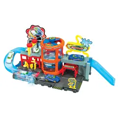 SUNTOYS INTERNATIONAL COMPANY - Lavadero de Autos Mágico Playset con Cambio de Color para Niños
