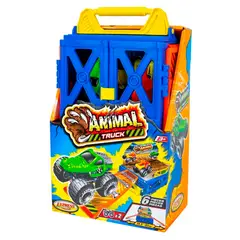 SUNTOYS INTERNATIONAL COMPANY - Camión Monster truck con Maletín Playset de Vehículos y Figuras para Niños
