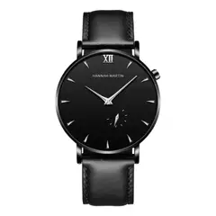 HANNAH MARTIN - RELOJ ORIGINAL - ELEGANTE Y CASUAL - NEGRO HAN-129