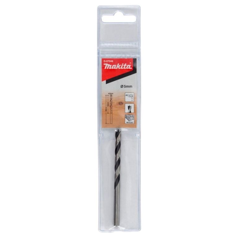 Broca para Madera 5 X 85 Mm D-07048