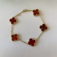 GENERICO - Pulsera Charm Clover 4 hojas