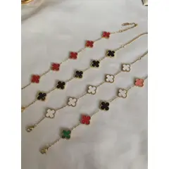 GENERICO - Pulsera Charm Clover 4 hojas