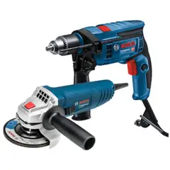 BOSCH - Taladro GSB 13 RE 750W + Amoladora GWS 850 850W