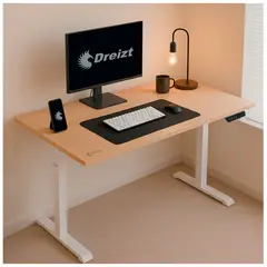DREIZT - Escritorio Eléctrico XDesk Smart 120x60 Rovere