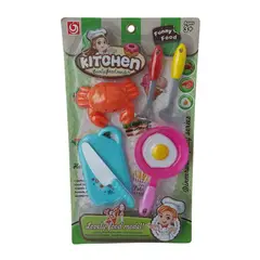 GENERICO - Set de Cocina de Juguete para Niños - Modelo Cangrejito