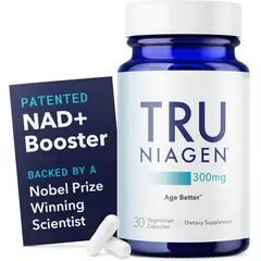 GENERICO - Activador Celular de NAD+ con Nicotinamida Ribósido, 30 cápsulas Tru Niagen 300 mg