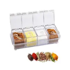 ROSH - Organizador de Condimentos 4 Compartimientos