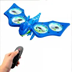 GENERICO - Dron Dinosaurio Volador con Sensor Anticolisión