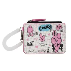 KAWAI - Tarjetero BT21 Cooky Line Friends Diseño KPop Kawaii 12x85 cm