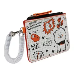 KAWAI - Tarjetero BT21 RJ Line Friends Diseño KPop Kawaii 12x85 cm