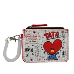 KAWAI - Tarjetero BT21 Tata Line Friends Diseño KPop Kawaii 12x85 cm