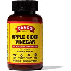 GENERICO - Vinagre de Manzana con Zinc y Vitamina D3 Bragg Apple Cider Vinegar