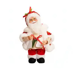 PANORAMA HOGAR - PAPA NOEL 35CM ROJO MUÑECO