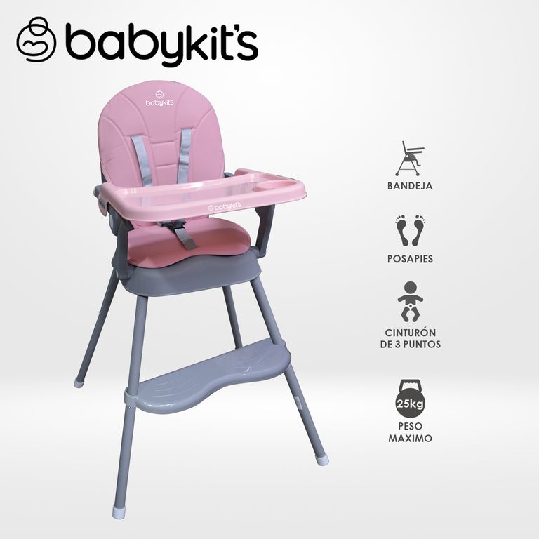 NUEVA Silla de Comer Mini Rosado - v2025