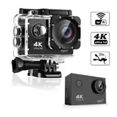 GENERICO - Camara Video Go Pro 4K Deporte Acuatico - Negro