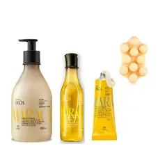 NATURA - Kit ekos maracuya 4 piezas incluye hidratante 400ml