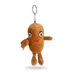 GENERICO - Llavero Italian Brainrot de Peluche Suave Tung Tung Sahur