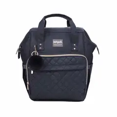 INFANTI - Mochila Pañalera Open Negra