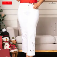 EVOLUTION - JEANS STRAIGHTLEG LANA BLANCO
