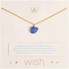 KBALA - Collar Cadena Cuarzo Lapizlazuli -