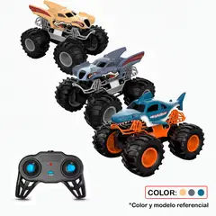 GENERICO - Auto Control Remoto Monster Truck 4x4 Anfibio de Alta Velocidad