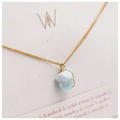 KBALA - Collar Cadena Cuarzo Amazonita -