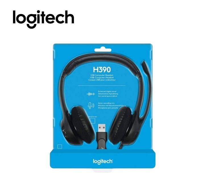 Audifono Microfono H390 Usb Cancelacion Ruido Call center