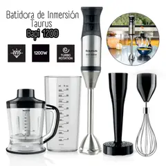 TAURUS - Batidora de Inmersion Bapi 1200 Premium Complete
