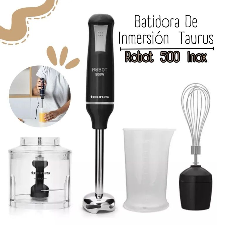 Batidora de Inmersion Robot 500 Plus Inox II