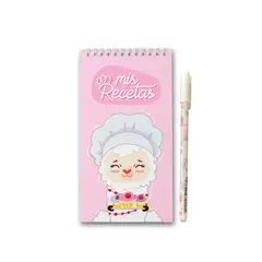 INGENIAL - Set Llamichef Recetario + lapicero