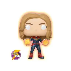 FUNKO - CAPITANA MARVEL 432 GLOW IN THE DARK EXCLUSIVO