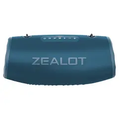 ZEALOT - PARLANTE S87 AZUL - 80W Y 36 HRS