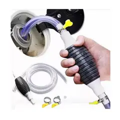 GENERICO - Manguera Bomba Manual para Succión de Líquidos Agua o Gasolina