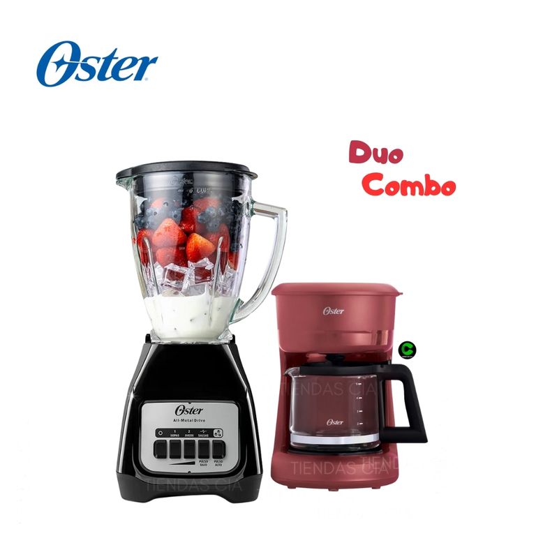 Pack Licuadora BLSTKAG-BPB y Cafetera 5Tazas